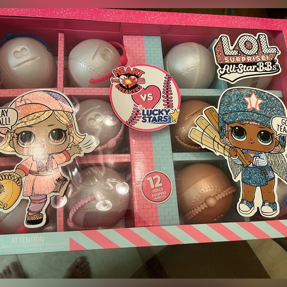 LOL ALL STAR BASEBALL TEAMS COLLECTIBLE TOYS